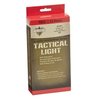 Tactical 12 Hour Light Stick Chemical Reaction Lighting Red 6 Inch 