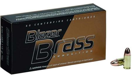 Blazer 9mm Luger 115gr FMJ Box of 50