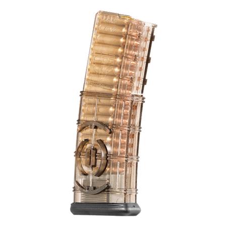 AR15 Magazine, 30 Round With Coupler, Smoke