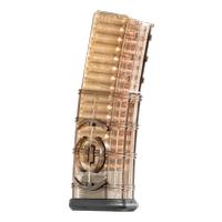 AR15 Magazine, 30 Round With Coupler, Smoke