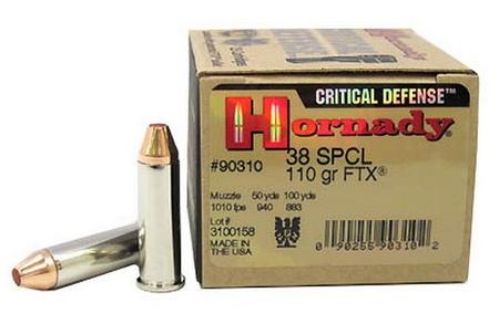 38sp 110gr FTX Box of 25