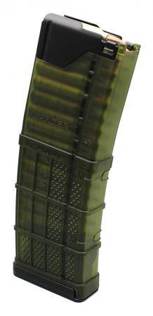 L5 Advanced Warfighter Magazines L5AWM 30 rnd Translucent Olive Drab Green