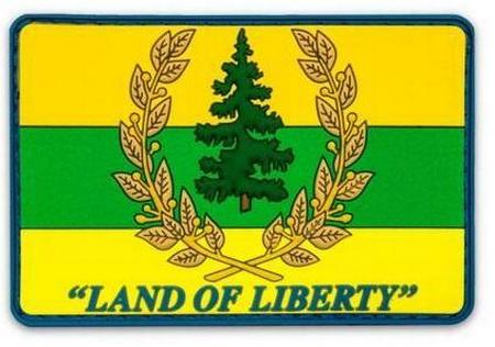 Pineland Flag PVC Patch