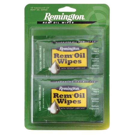 Rem Oil Wipes (12 Count Of Packs)