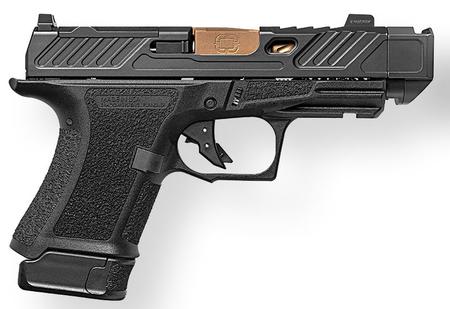 CR920P Elite Slide 9MM 3.75 inch 13 Round Black Optic Ready w/Night Sights with Bronze Barrel