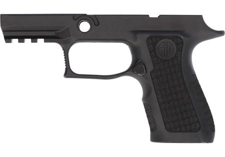 Laser Stippled XCOMPACT Medium Grip Module - Black 3.6