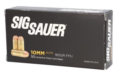 10MM, 180GR, Elite Ball, FMJ Box of 50