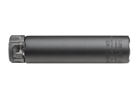 2ND GEN SOCOM SUPPRESSOR, HIGH TEMPERATURE ALLOY CONSTRUCTION, FOR USE WITH 5.56 CALIBER AMMUNITION, BLACK FINISH