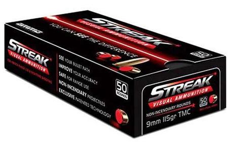 Redstreak 9mm 115gr Tmc Box/50