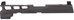 PRO-CUT SLIDE ASSEMBLY - BLACK NITRON 4.7 SUPPRESSOR HEIGHT - SIG 8900950