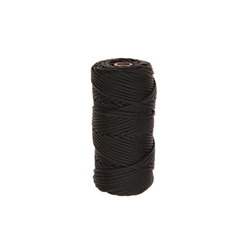 550 Para Cord 7 Strand Braided Class 3  Black 200 Ft 