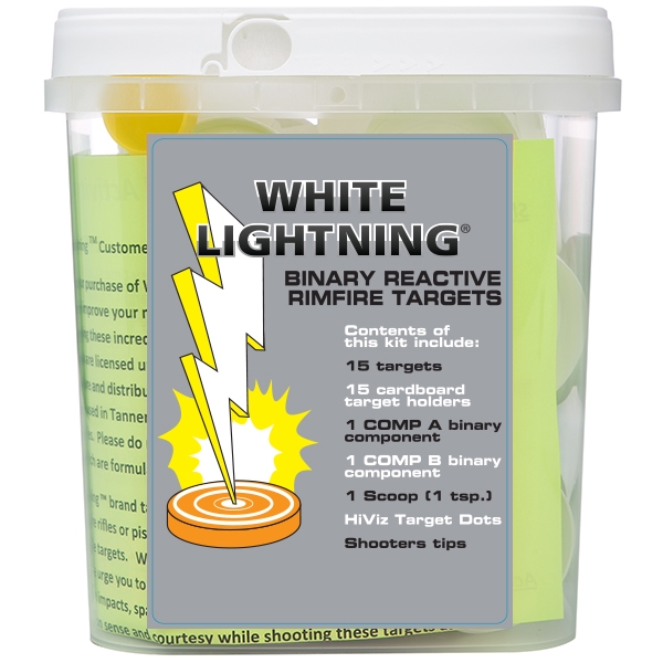 Tannerite WHITE LIGHTNING RIMFIRE TARGET